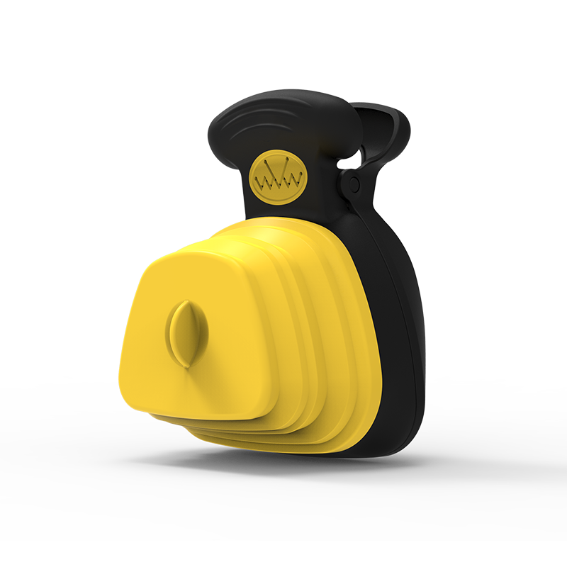 Foldable Poop Bag Dispenser with Built-In Scoop