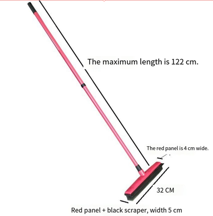 Pet Hair Removal Broom (Carpets & Floors)