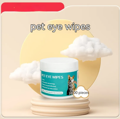Dog Cleaning Gloves & Wipes Set
