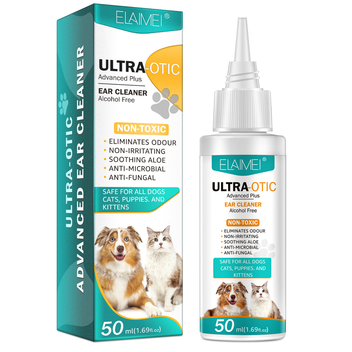 Dog Ear Cleaning Solution, 50ml