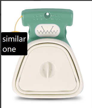Foldable Poop Bag Dispenser with Built-In Scoop