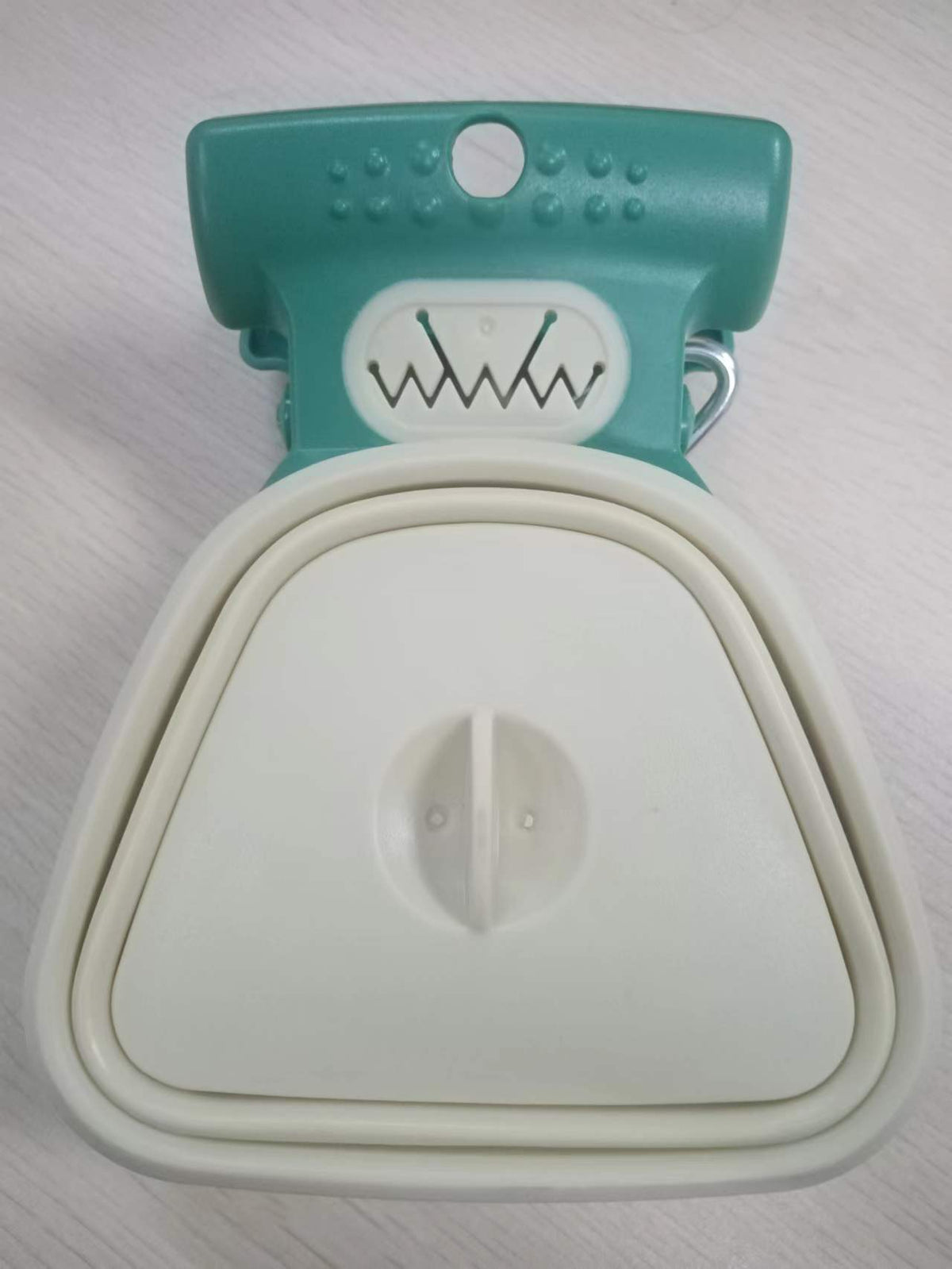 Foldable Poop Bag Dispenser with Built-In Scoop