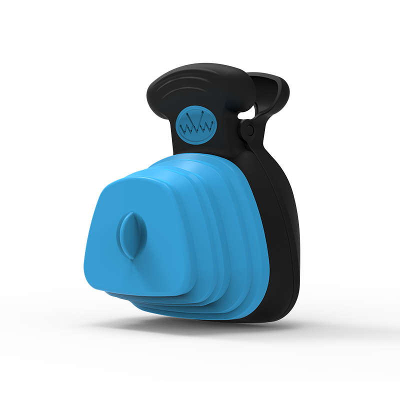 Foldable Poop Bag Dispenser with Built-In Scoop
