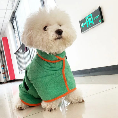 Fast-Drying Bathrobe Towel for Dogs