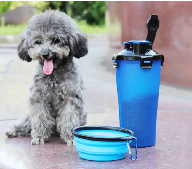 Puppy Welcome Home Kit - 2-in-1 water and food dispenser